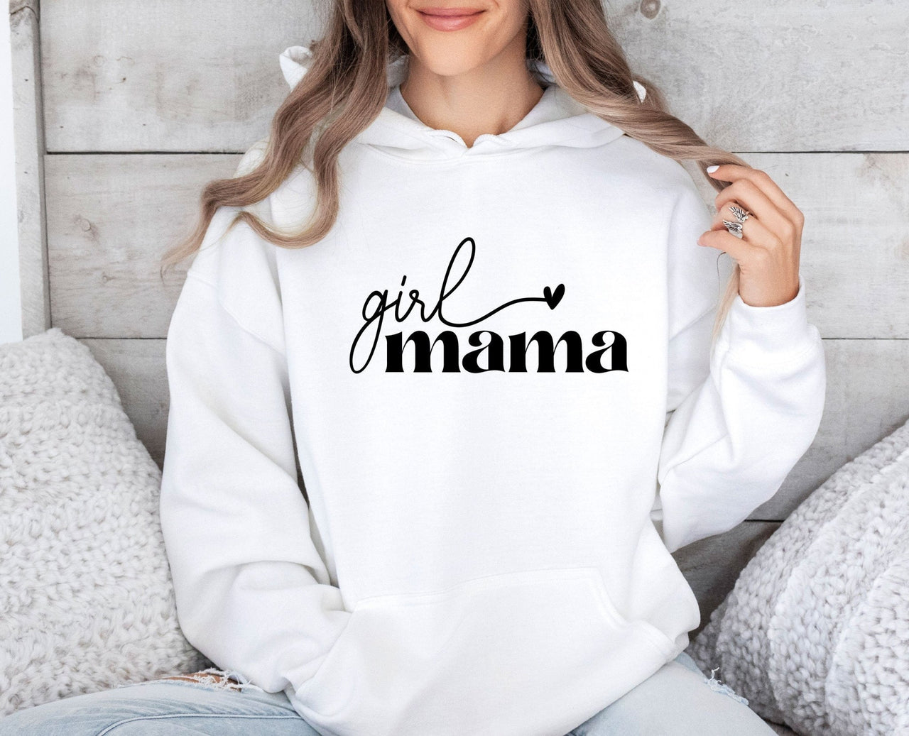 Girl Mama Hoodie - lismoreboutique - Hoodie - cute_mama_hoodie