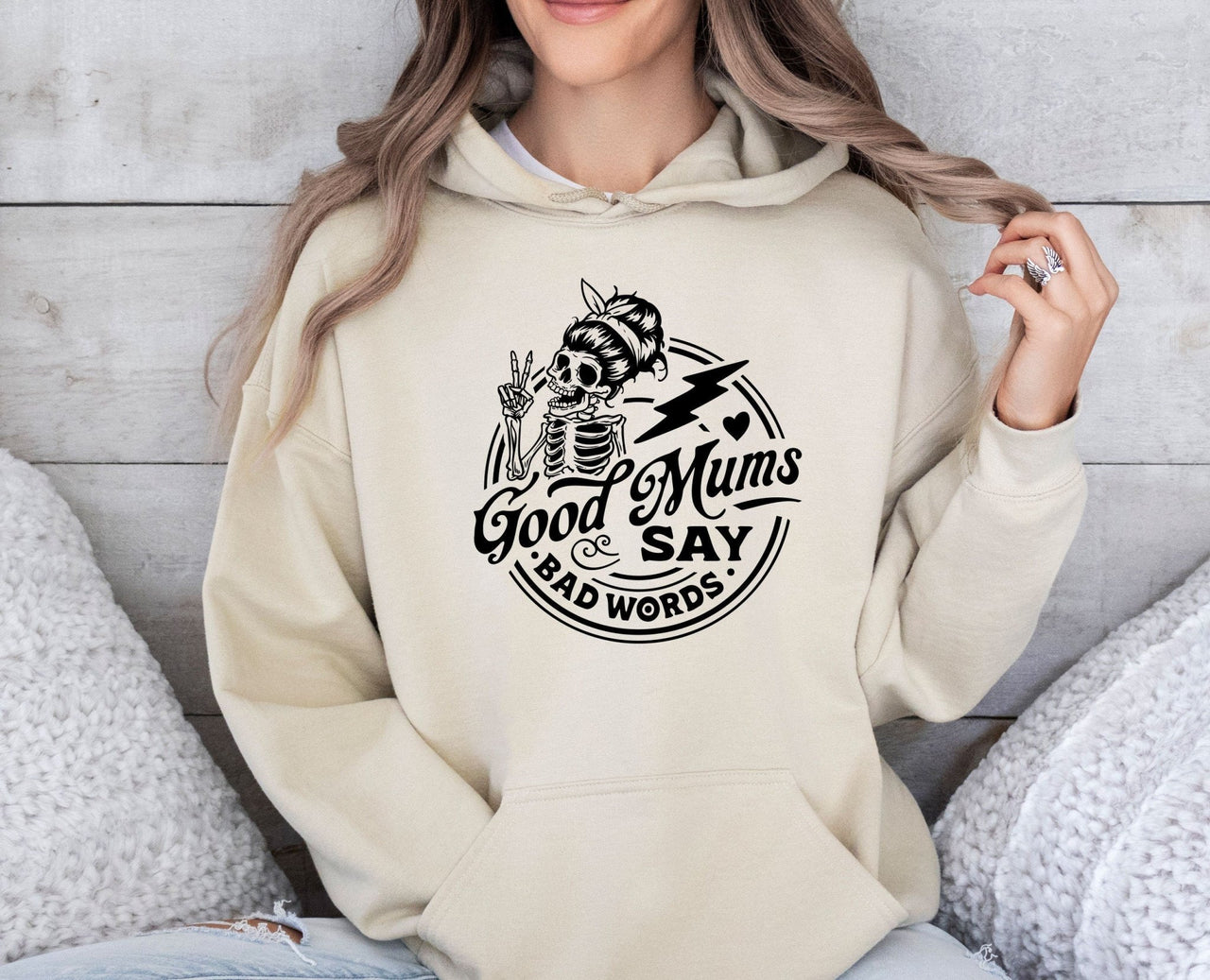 Funny Mum Hoodie - lismoreboutique - Hoodie - Cool_Mama_Hoodie