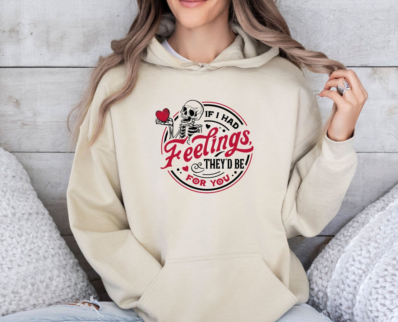 Valentines Hoodie - lismoreboutique - Hoodie - cute_skeleton_hoodie