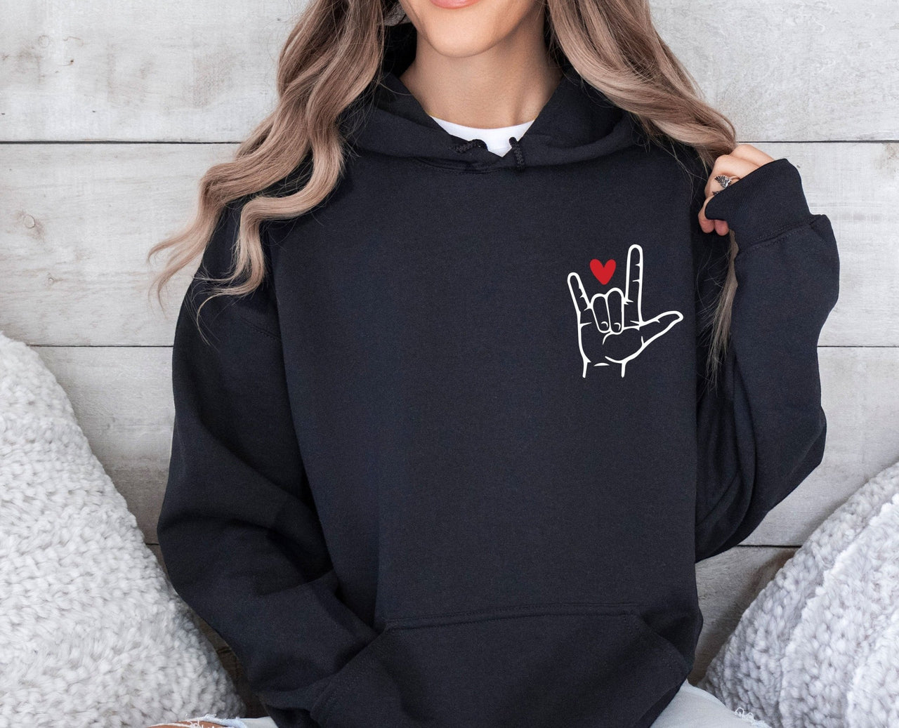 Love Hoodie - lismoreboutique - Hoodie - couple_valentines