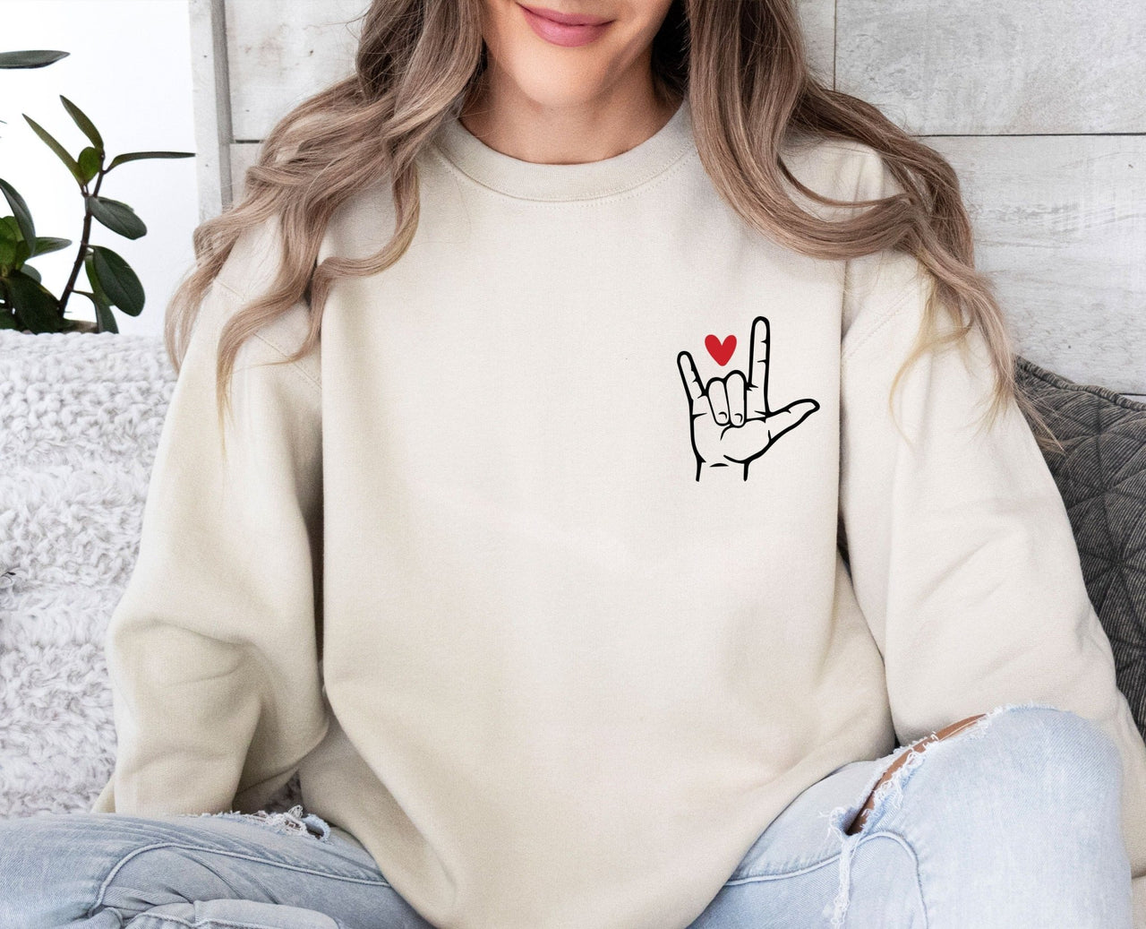 Love Sweatshirt - lismoreboutique - Sweatshirt - cute_valentine_top