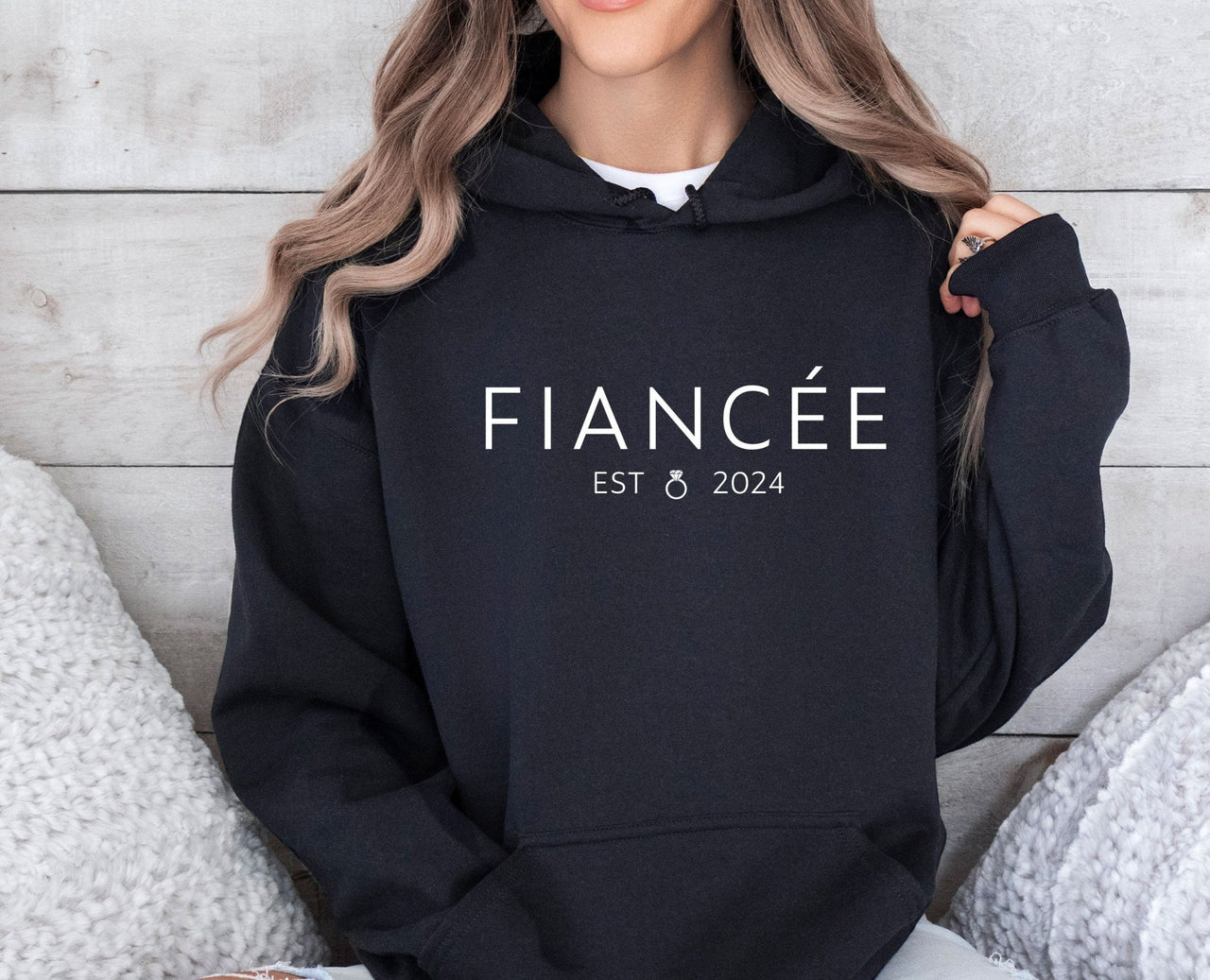 Fiancee Hoodie - lismoreboutique - Hoodie - Bachelorette_hoodie