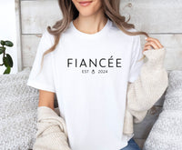 Thumbnail for Fiancee T-shirt - lismoreboutique - Unisex T-Shirt - Bachelorette_Shirt