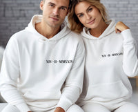 Thumbnail for Roman Numeral Hoodie - lismoreboutique - Hoodie - couple_hoodie