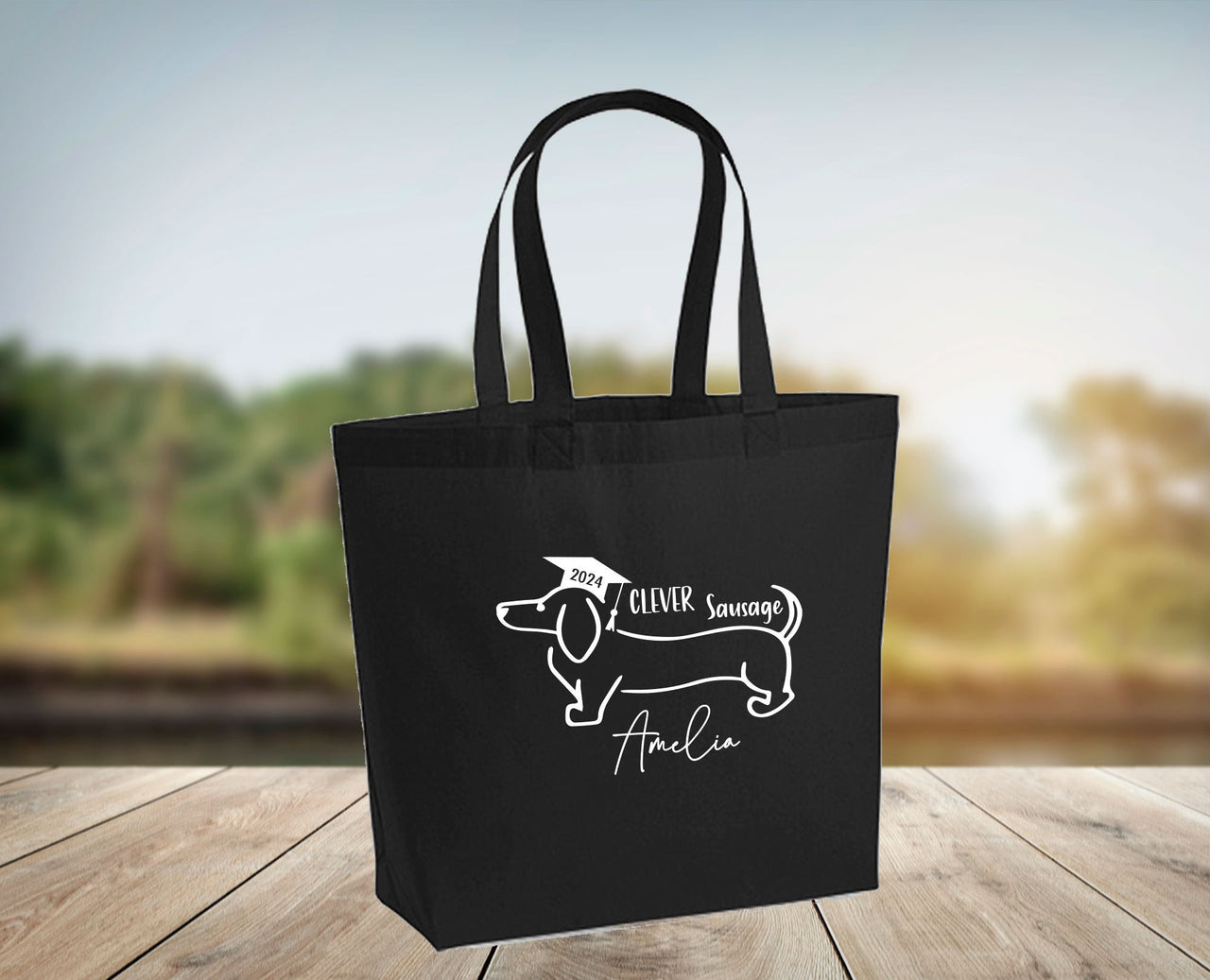 Graduation Tote Bag - lismoreboutique - Tote - clever_sausage_gift