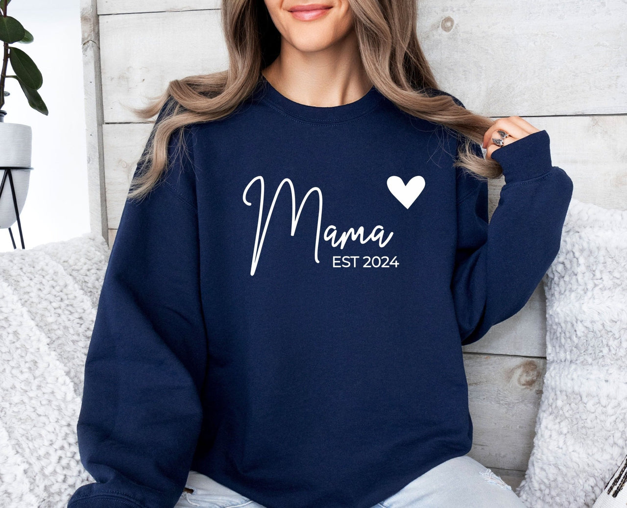 New Mama Sweatshirt - lismoreboutique - Sweatshirt - Custom_Mum_Jumper