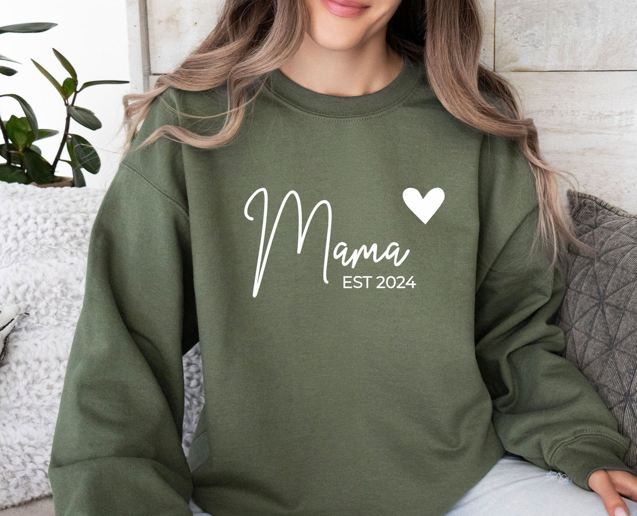 New Mama Sweatshirt - lismoreboutique - Sweatshirt - Custom_Mum_Jumper