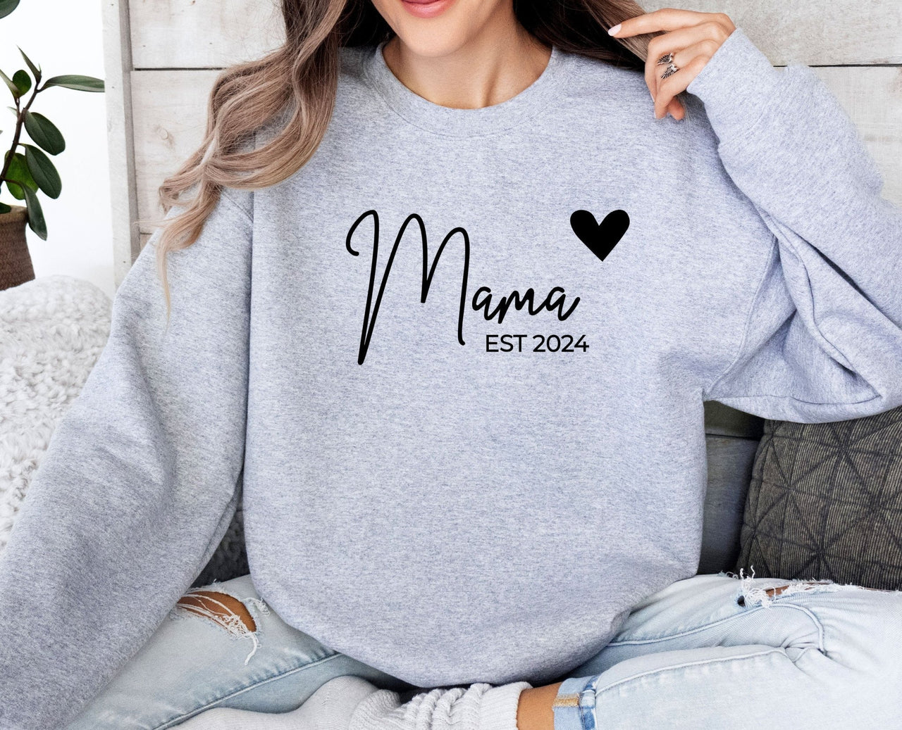 New Mama Sweatshirt - lismoreboutique - Sweatshirt - Custom_Mum_Jumper