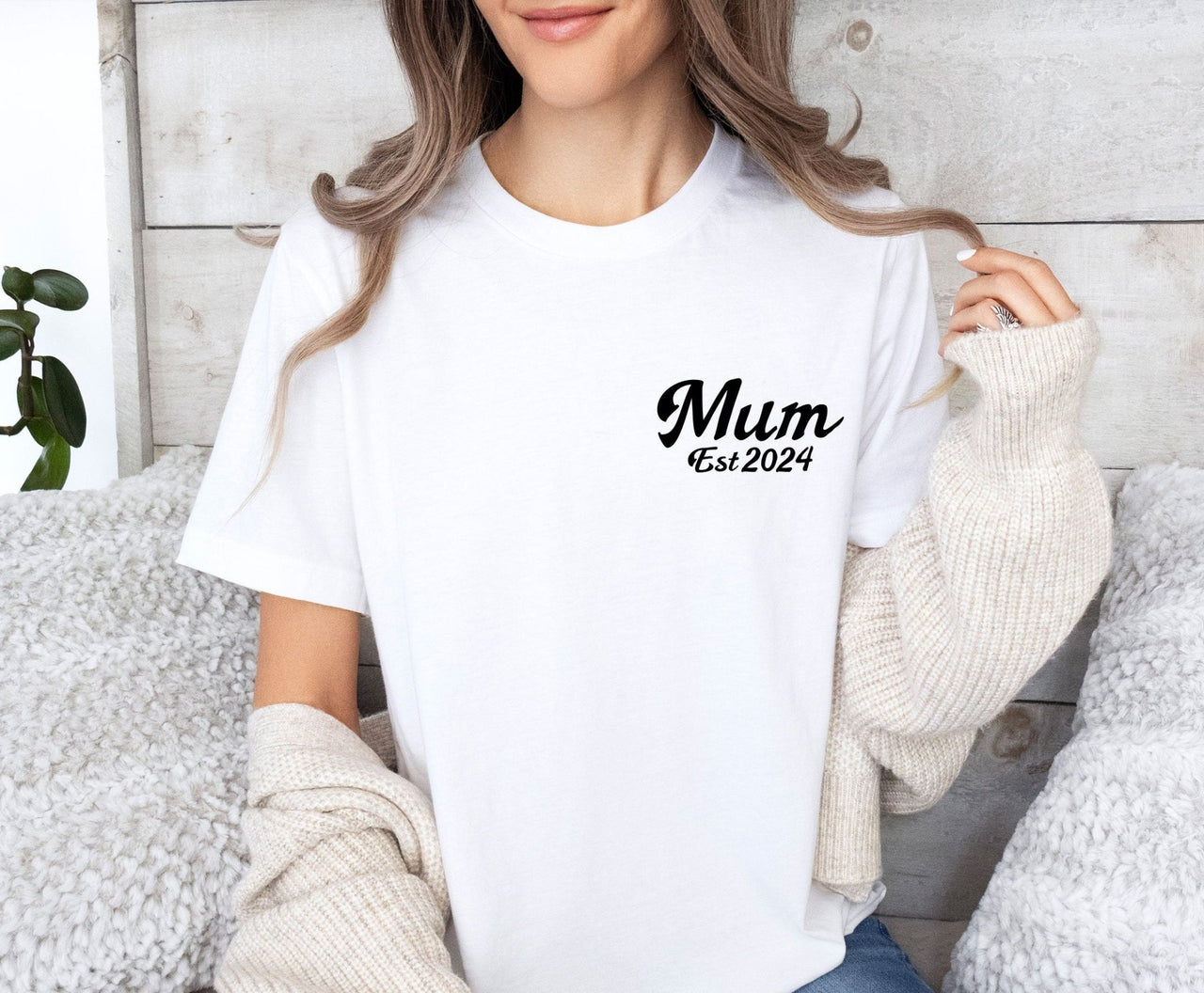 Personalised Mum Shirt - lismoreboutique - Unisex T-Shirt - Custom_Mama_Tee