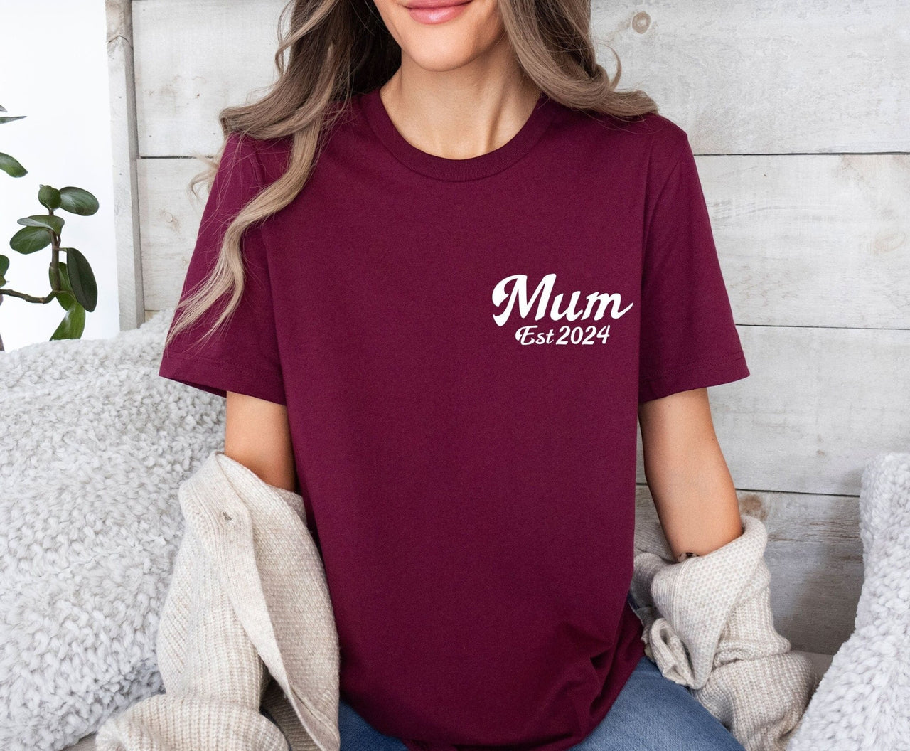 Personalised Mum Shirt - lismoreboutique - Unisex T-Shirt - Custom_Mama_Tee