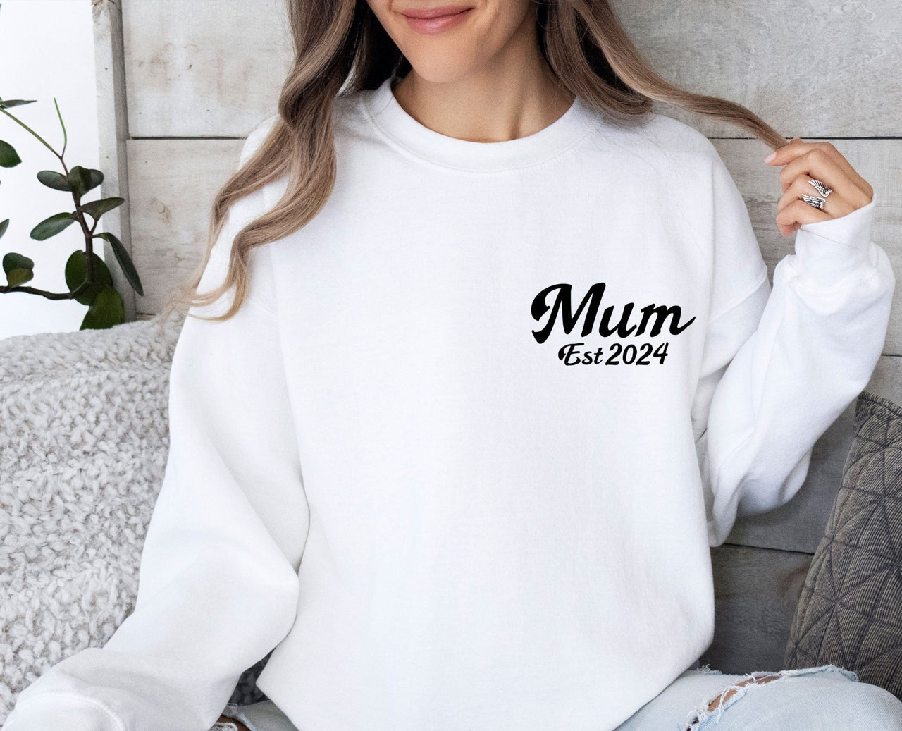 Mum Sweatshirt - lismoreboutique - Sweatshirt - custom_mom_gift