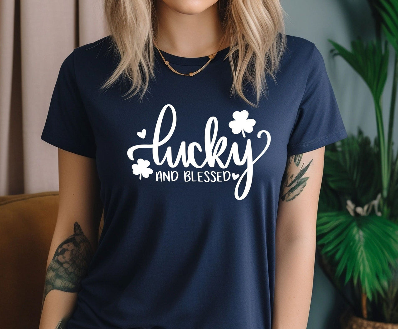 Lucky Tshirt - lismoreboutique - Unisex T-Shirt - bible_verse_shirt