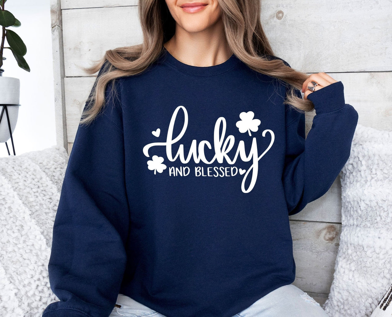 Lucky Sweatshirt - lismoreboutique - Sweatshirt - bible_verse_sweater