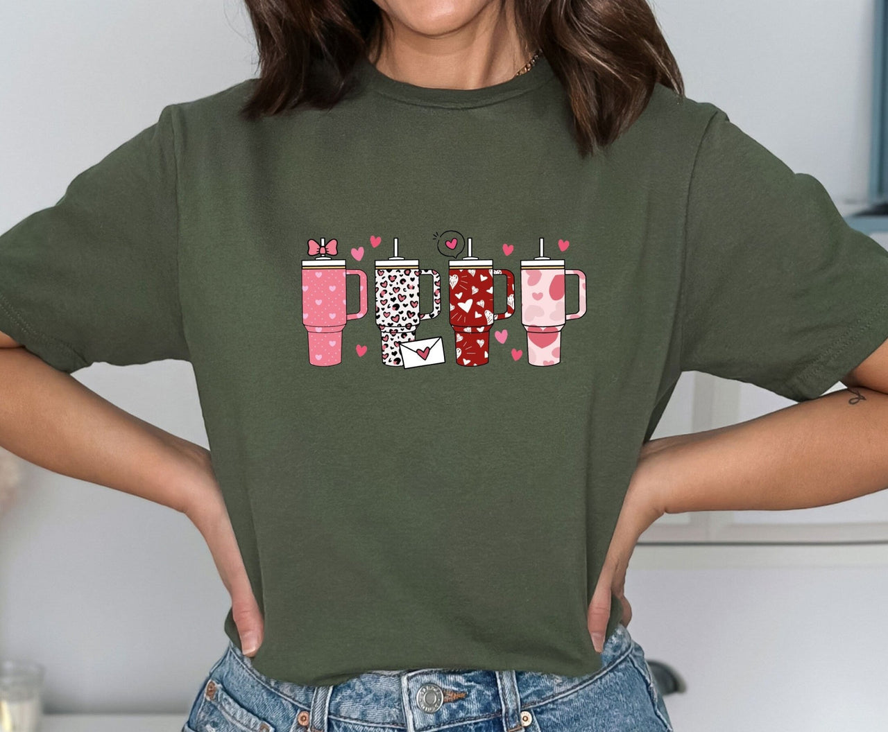 Retro Valentine Shirt - lismoreboutique - Unisex T-Shirt - coffee_lovers_shirt