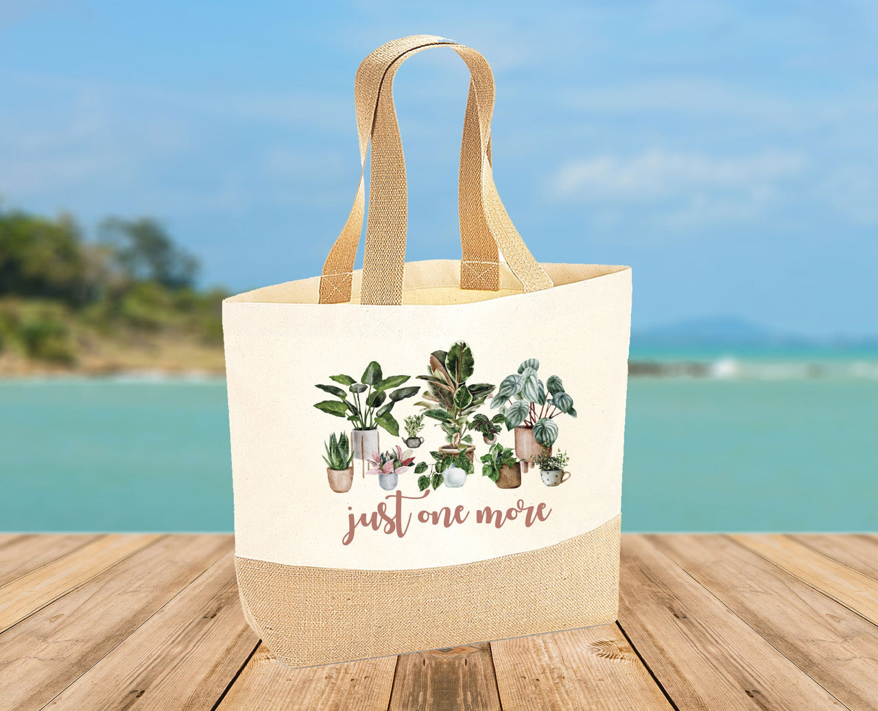 Plant Jute Bag - lismoreboutique - Jute - Crazy_Plant_Lady