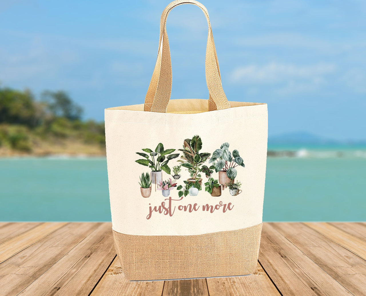 Plant Jute Bag - lismoreboutique - Jute - Crazy_Plant_Lady