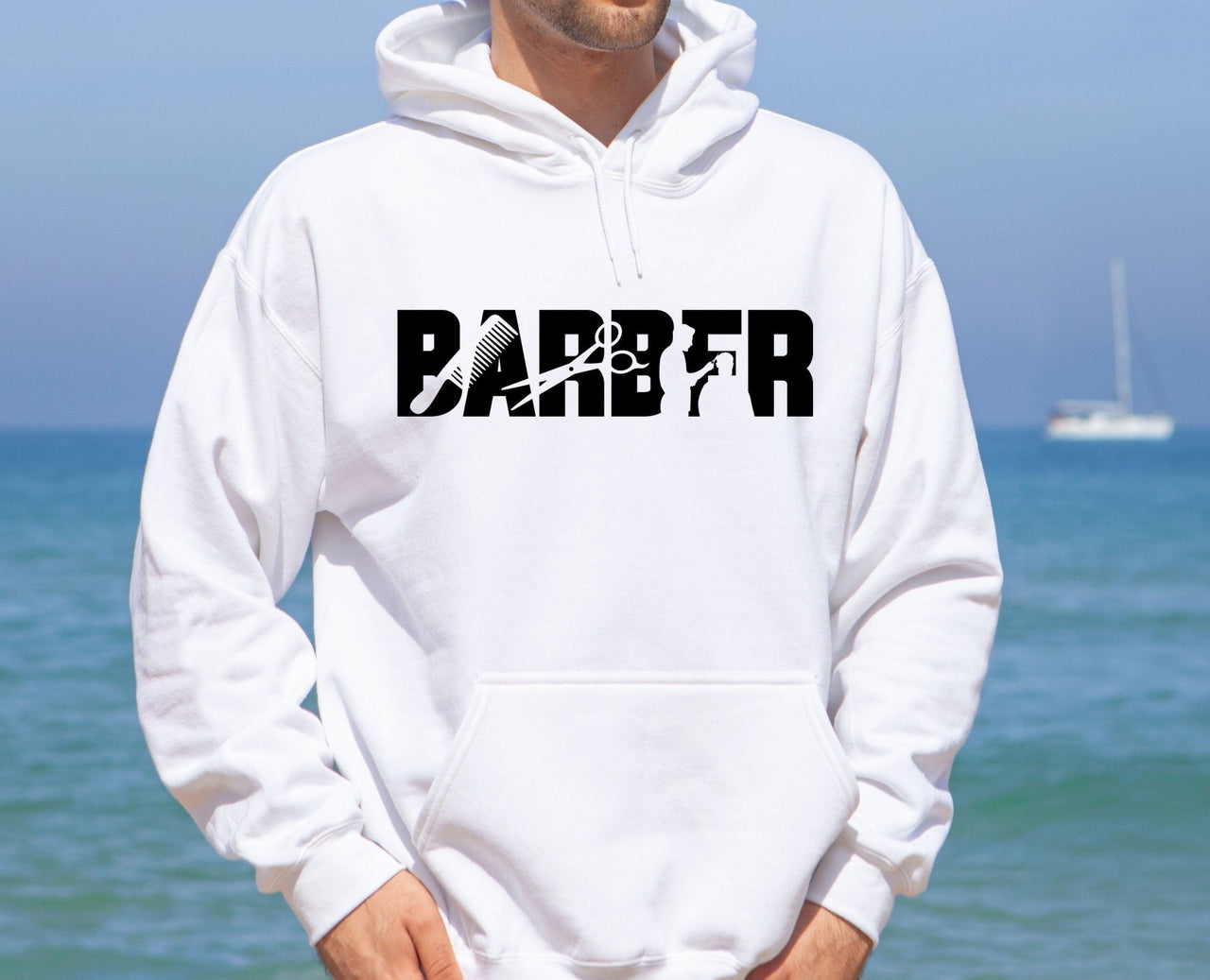 Barber Hoodie - lismoreboutique - Hoodie - Barber_Gifts