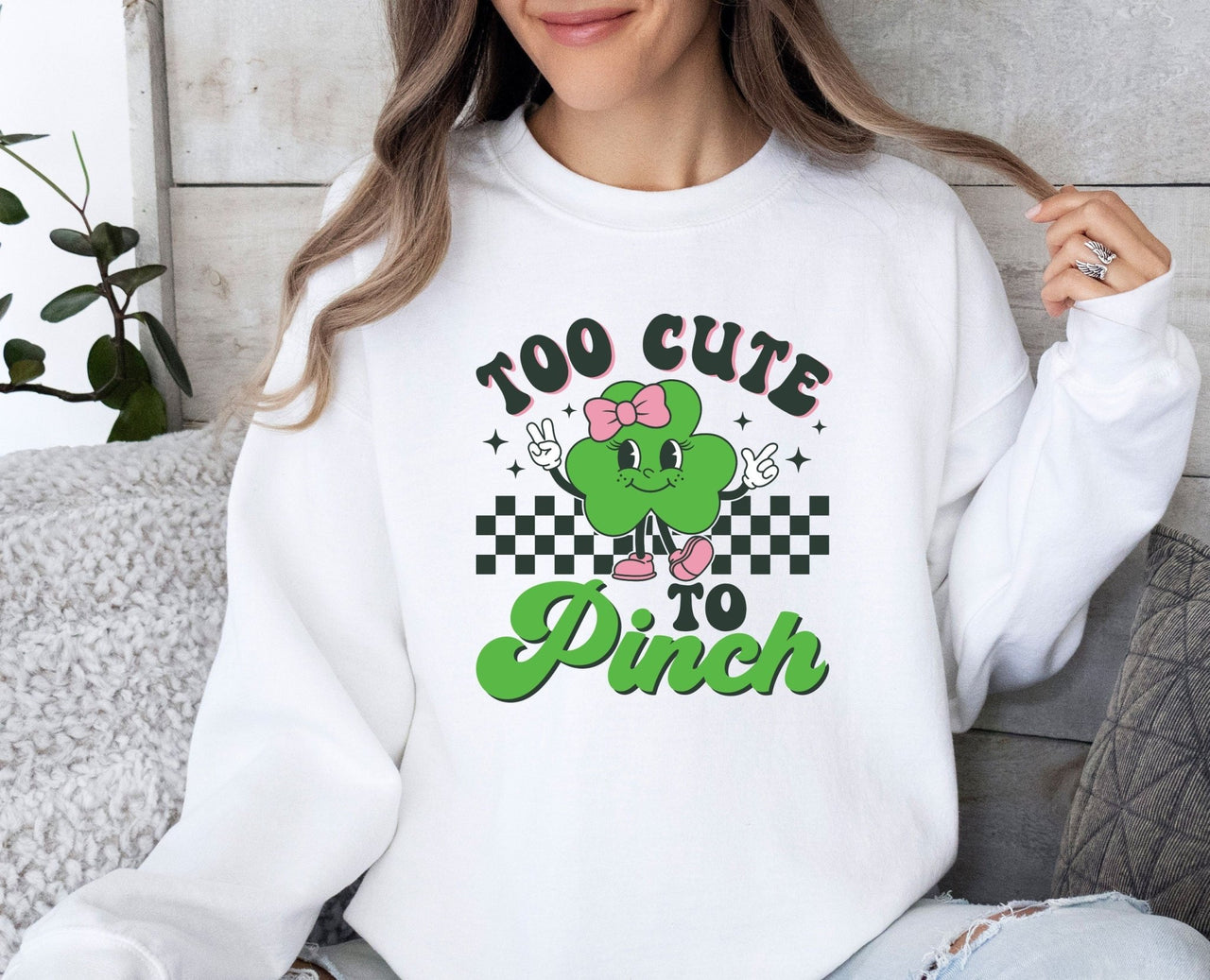 Irish Sweatshirt - lismoreboutique - Sweatshirt - Clover_Top