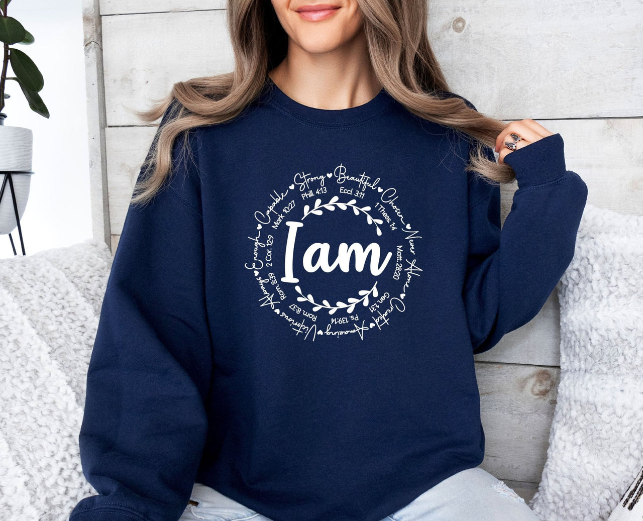 Bible Verse Sweatshirt - lismoreboutique - Sweatshirt - Bible_Verse_top