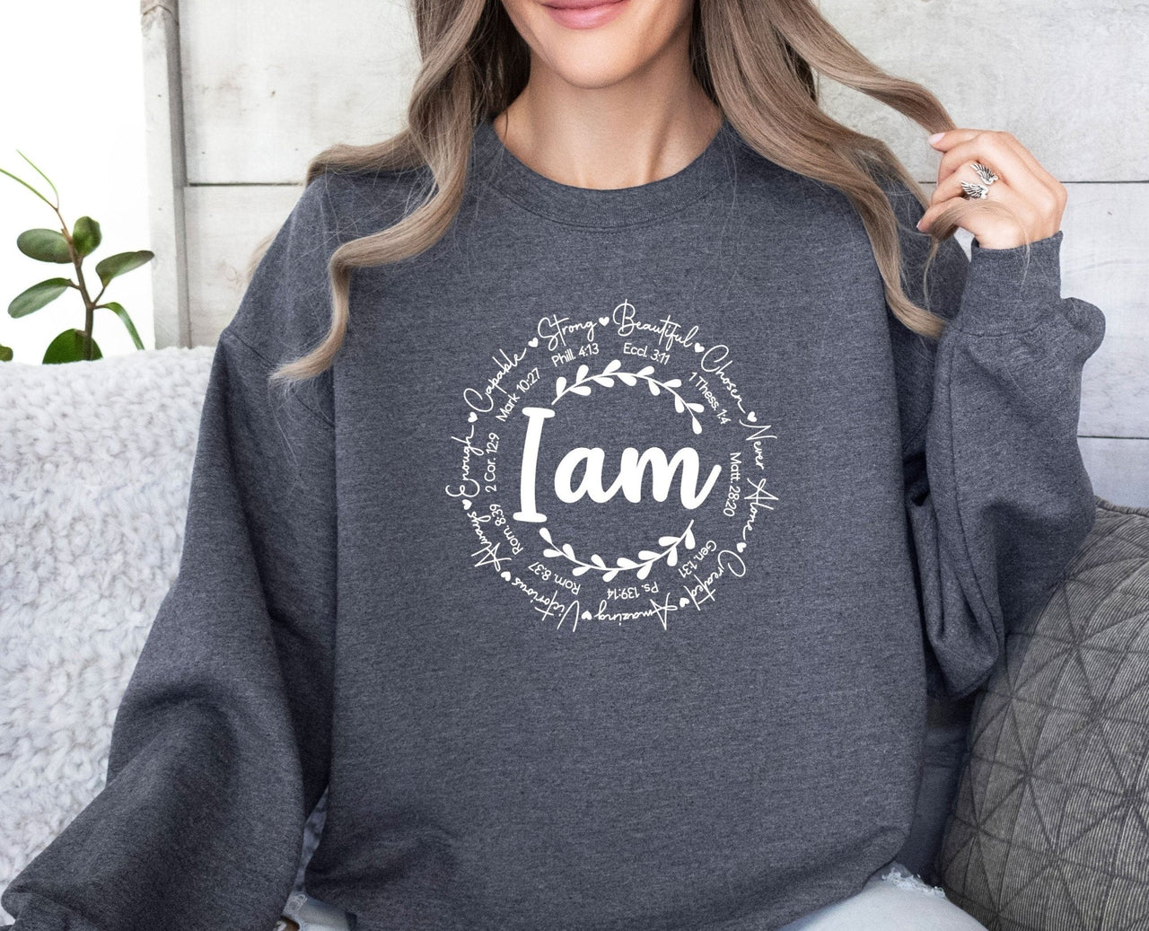 Bible Verse Sweatshirt - lismoreboutique - Sweatshirt - Bible_Verse_top