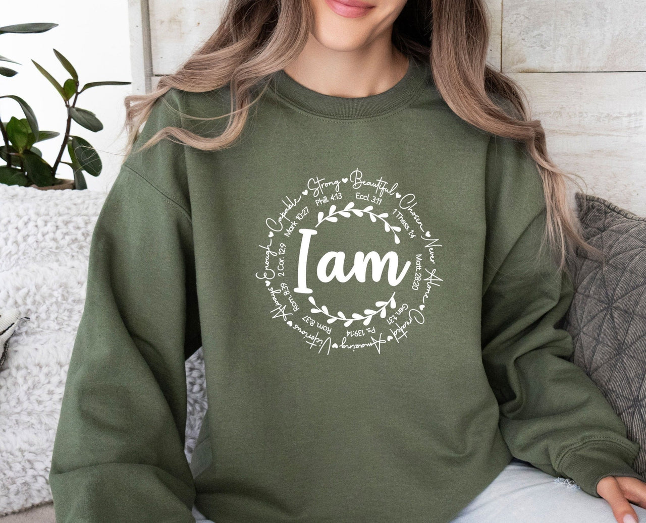 Bible Verse Sweatshirt - lismoreboutique - Sweatshirt - Bible_Verse_top