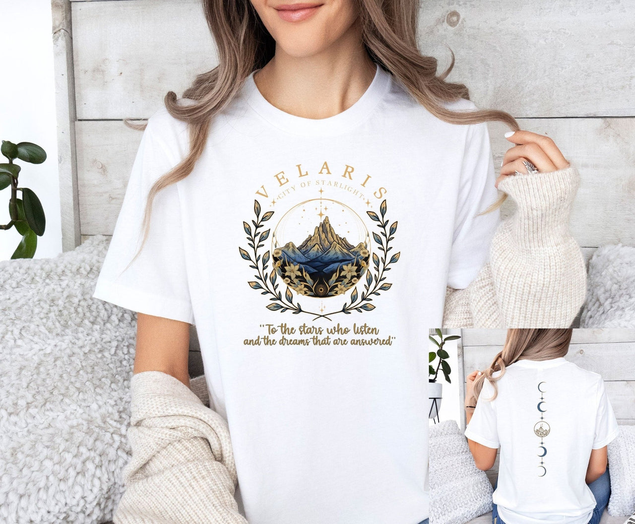 Velaris Tshirt - lismoreboutique - Unisex T-Shirt - Acotar_Velaris_Shirt