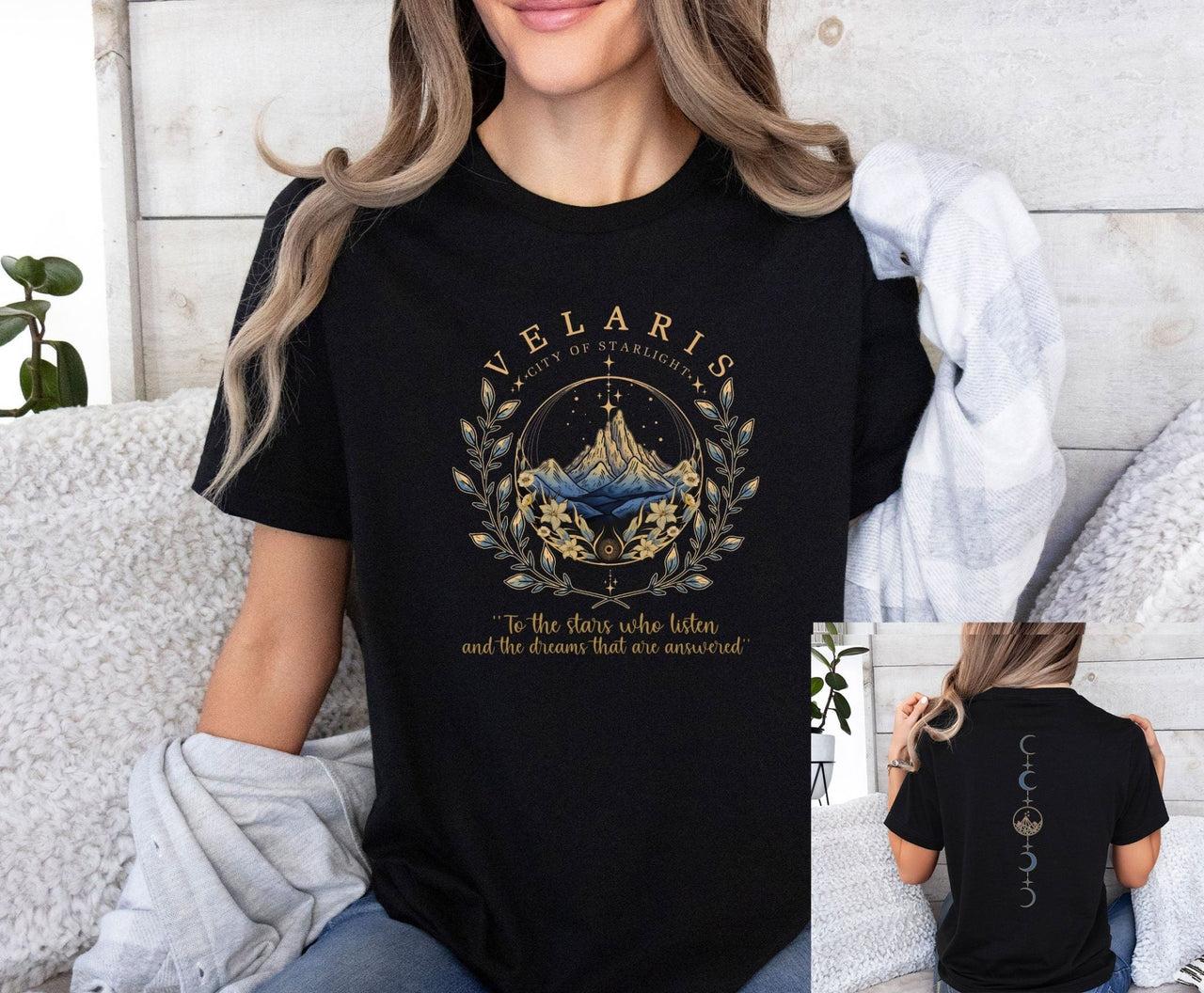 Velaris Tshirt - lismoreboutique - Unisex T-Shirt - Acotar_Velaris_Shirt