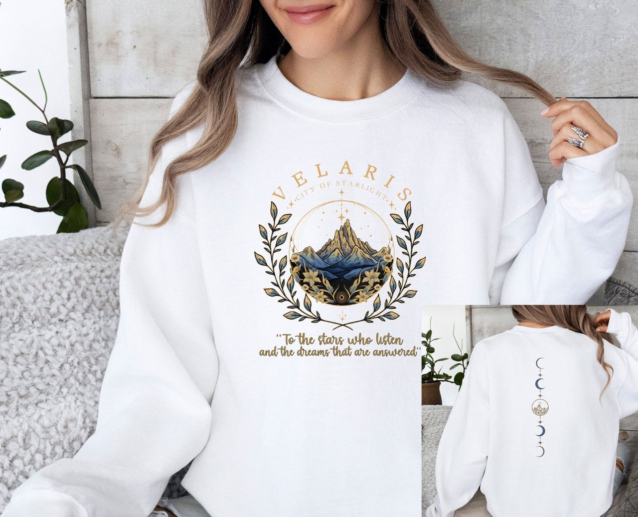 Velaris Sweatshirt - lismoreboutique - Sweatshirt - Acotar_Velaris