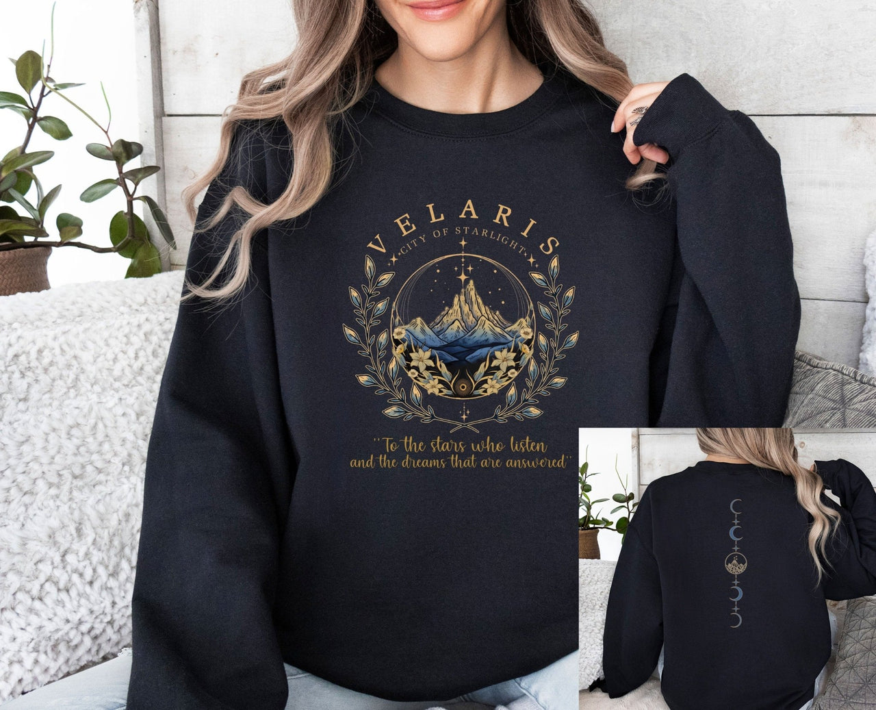 Velaris Sweatshirt - lismoreboutique - Sweatshirt - Acotar_Velaris