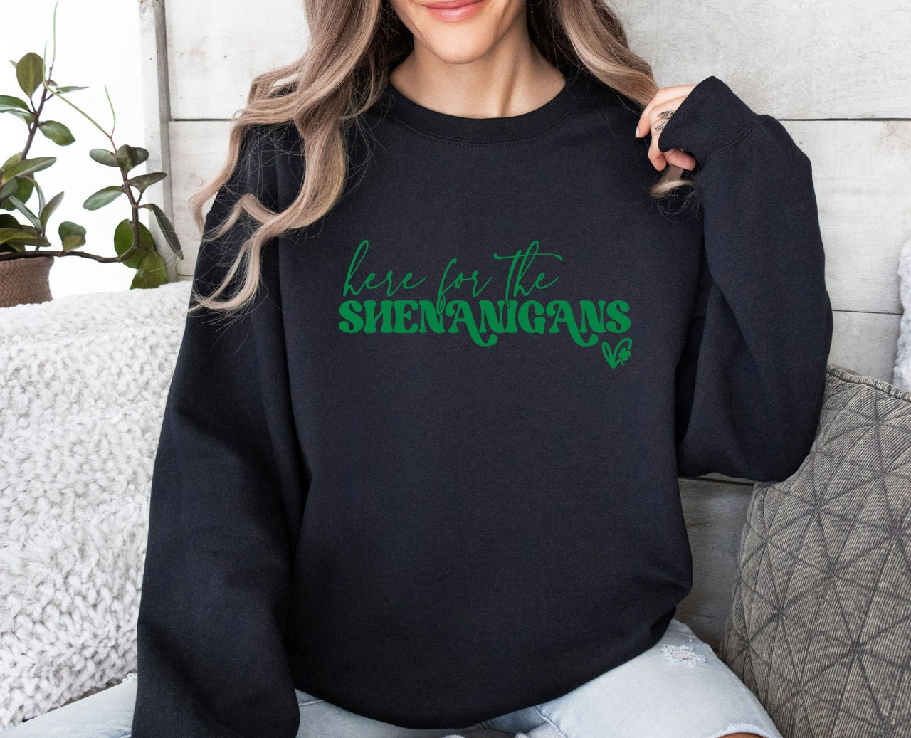 Shenanigans Sweater - lismoreboutique - Sweatshirt - Drinking_Top