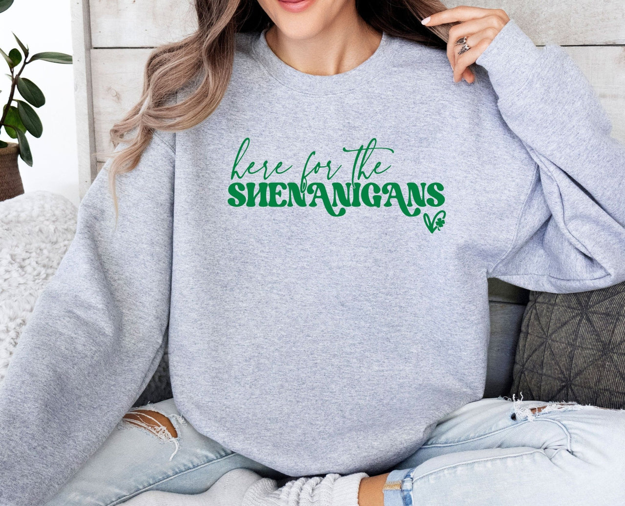 Shenanigans Sweater - lismoreboutique - Sweatshirt - Drinking_Top