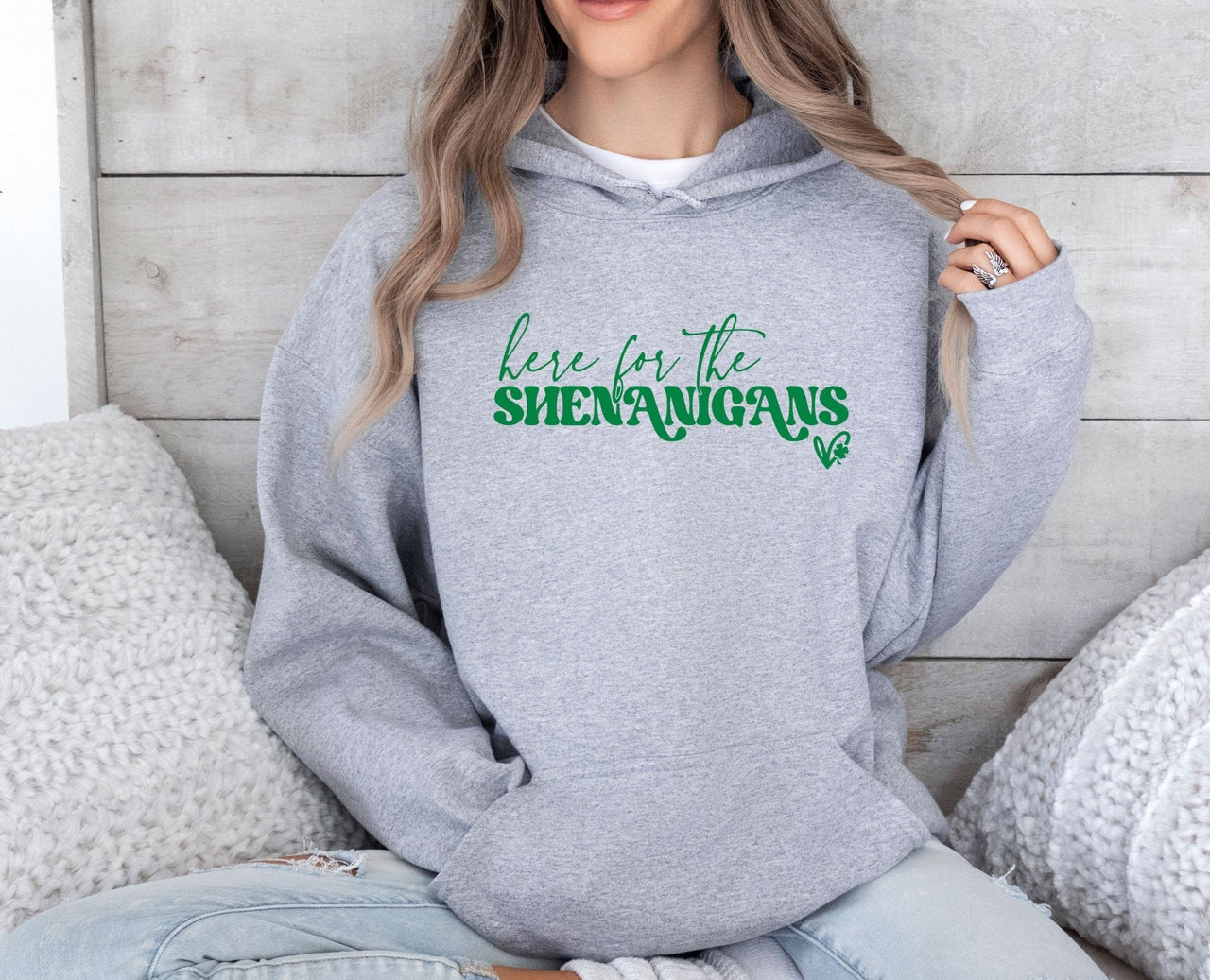 Shenanigans Hoodie - lismoreboutique - Hoodie - Drinking_Hoodie