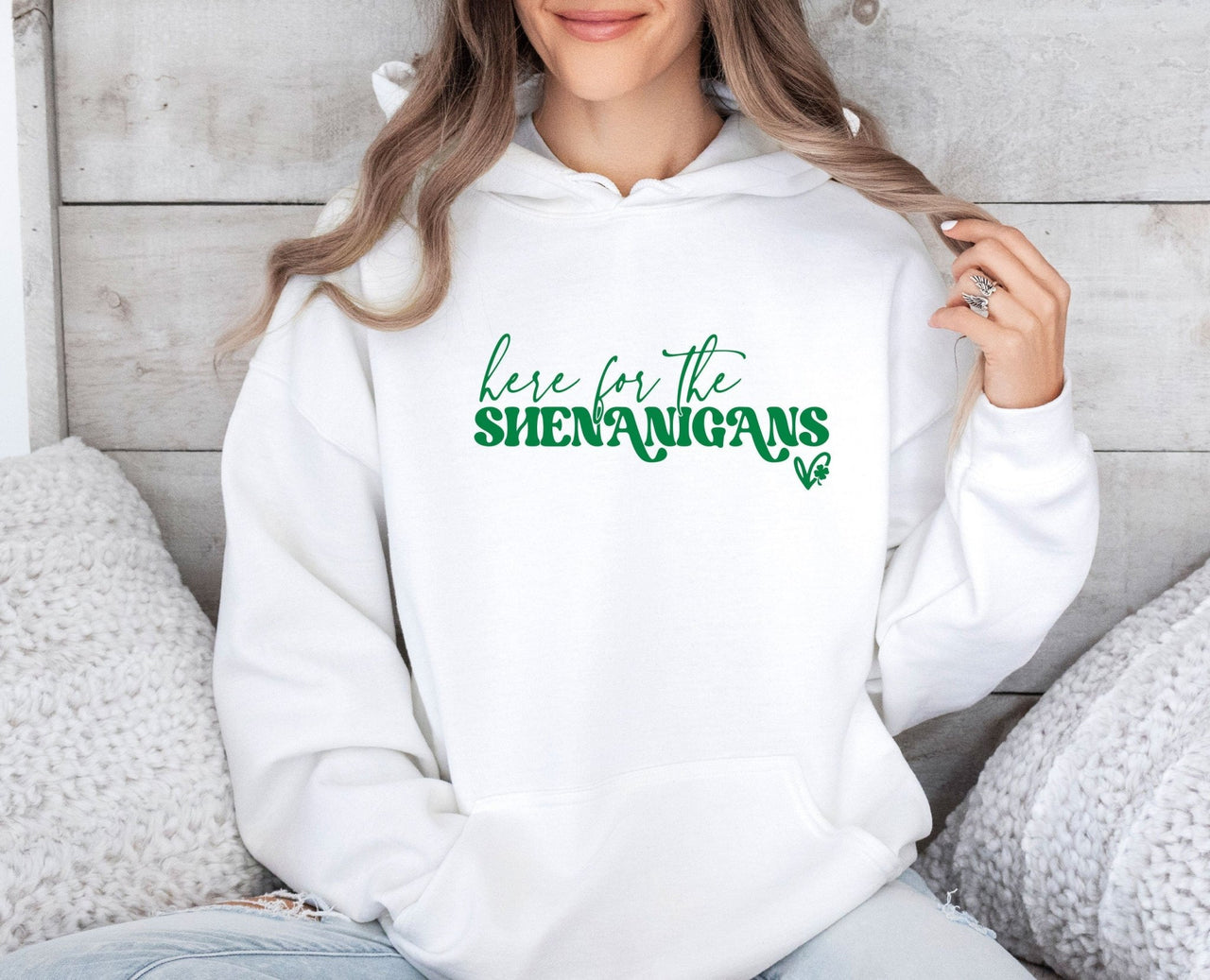 Shenanigans Hoodie - lismoreboutique - Hoodie - Drinking_Hoodie