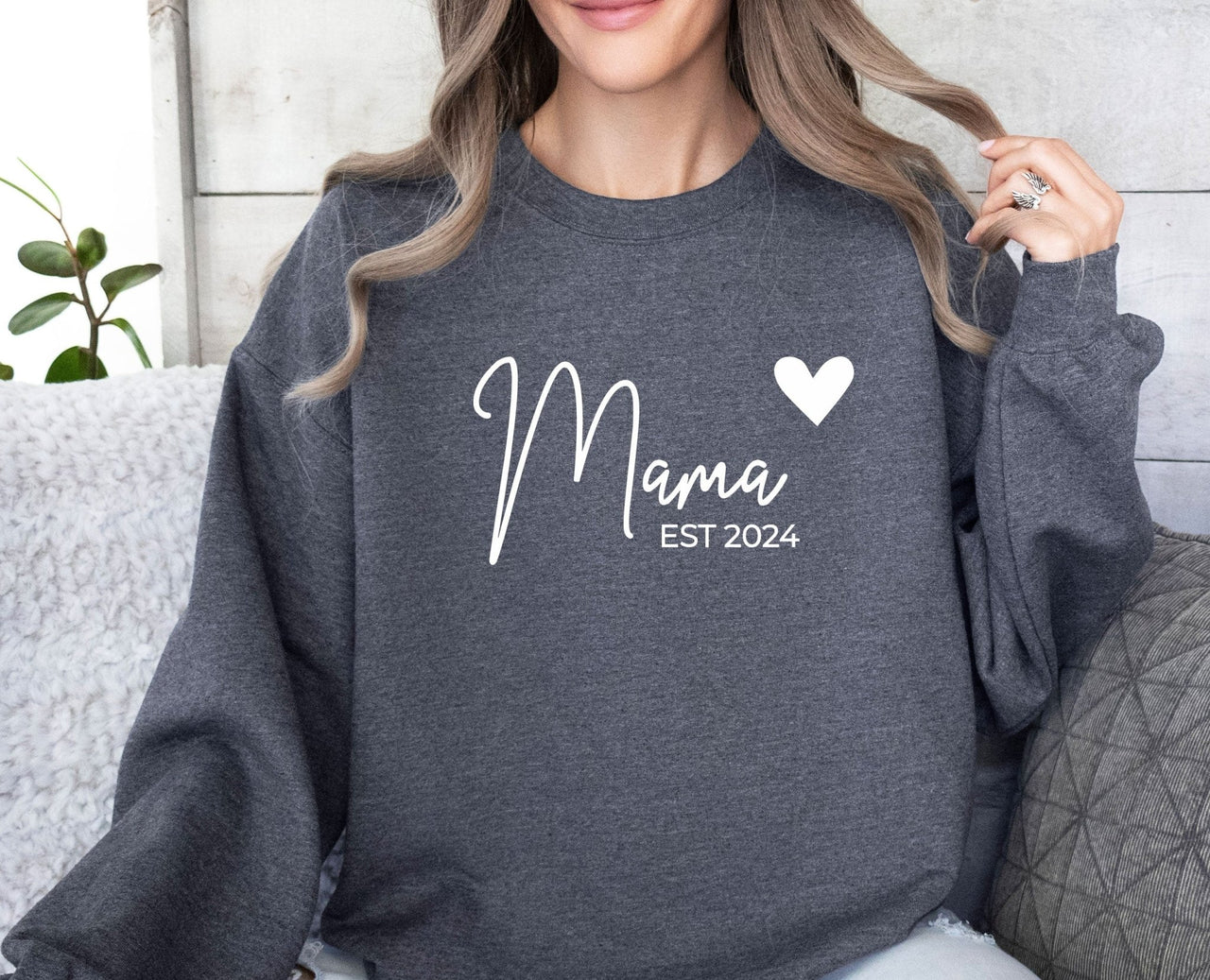 New Mama Sweatshirt - lismoreboutique - Sweatshirt - Custom_Mum_Jumper