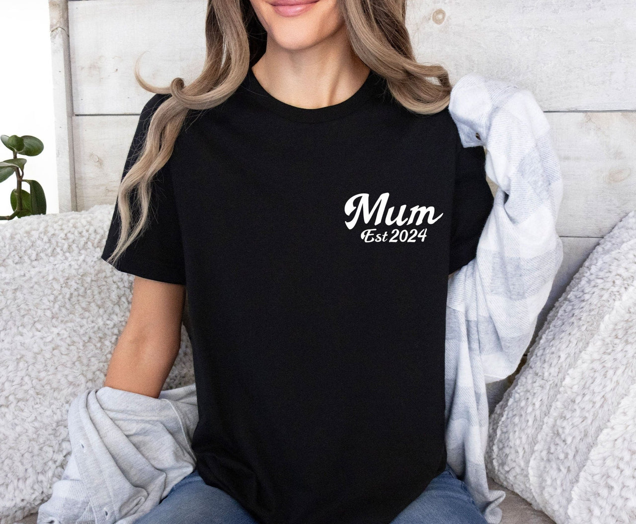 Personalised Mum Shirt - lismoreboutique - Unisex T-Shirt - Custom_Mama_Tee