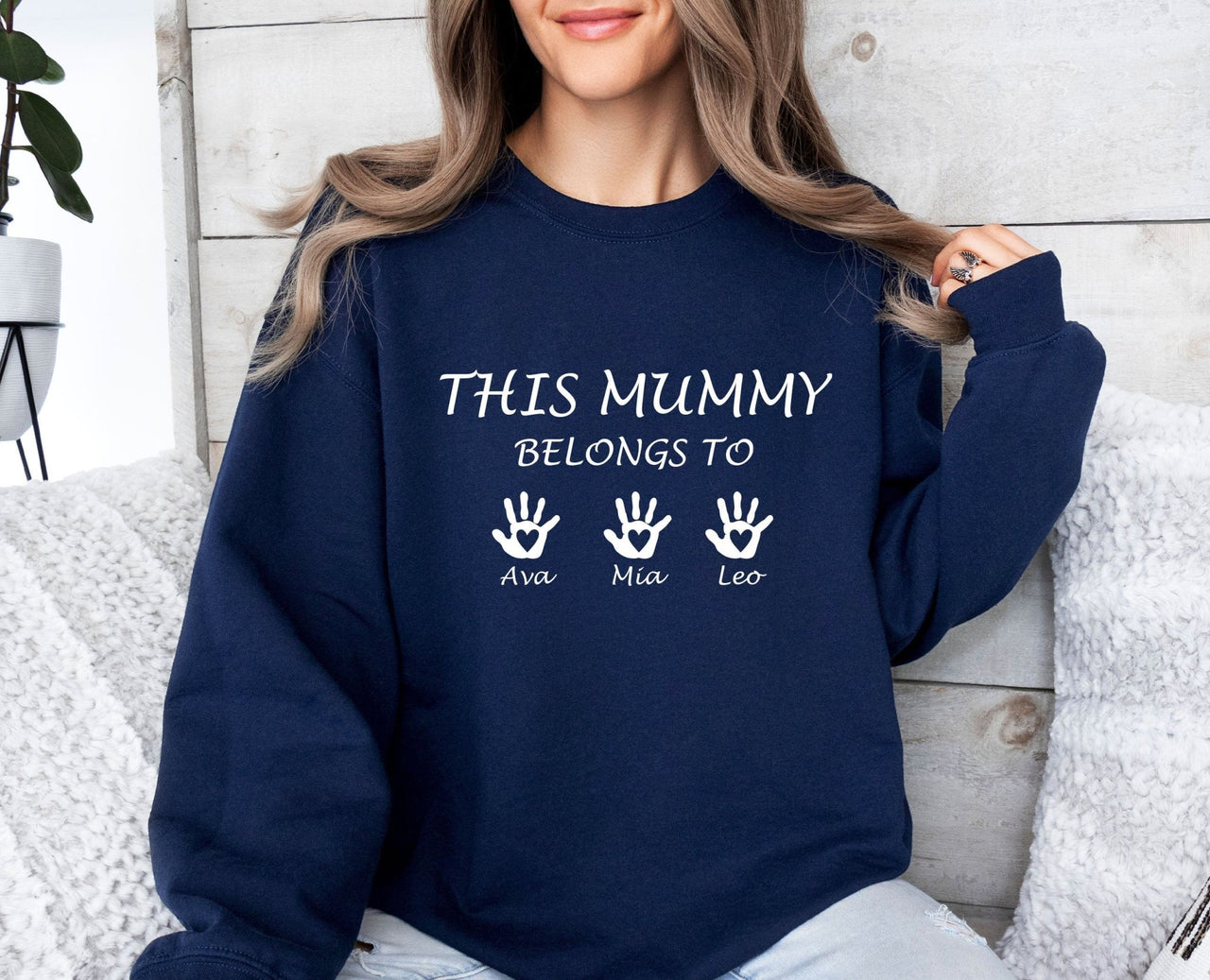 Mummy Sweatshirt - lismoreboutique - Sweatshirt - Custom_Mama_Gift