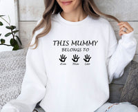 Thumbnail for Mummy Sweatshirt - lismoreboutique - Sweatshirt - Custom_Mama_Gift