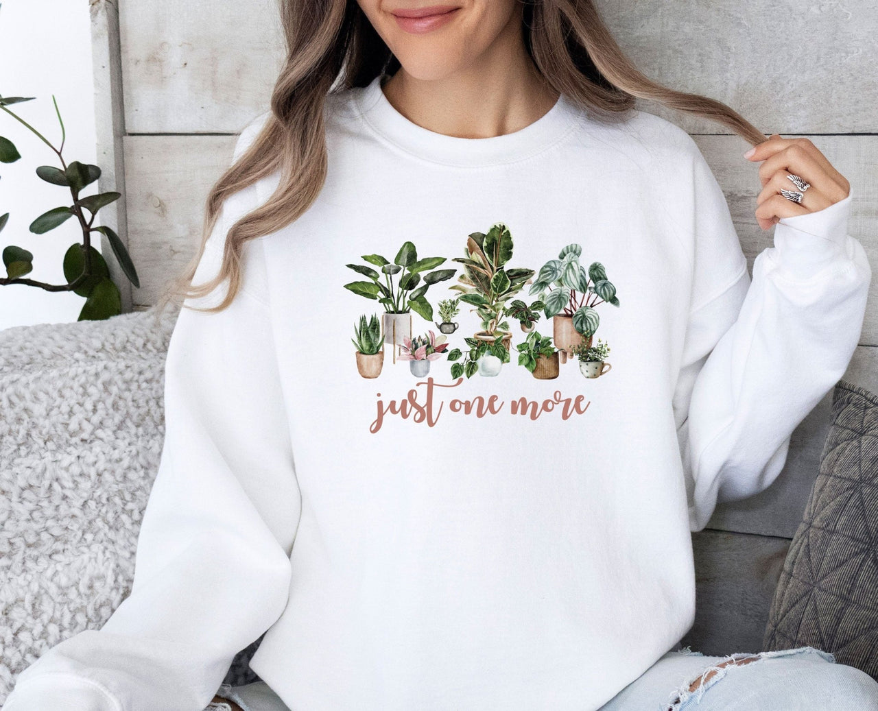 Plant Sweatshirt - lismoreboutique - Sweatshirt - Crazy_Plant_Lady