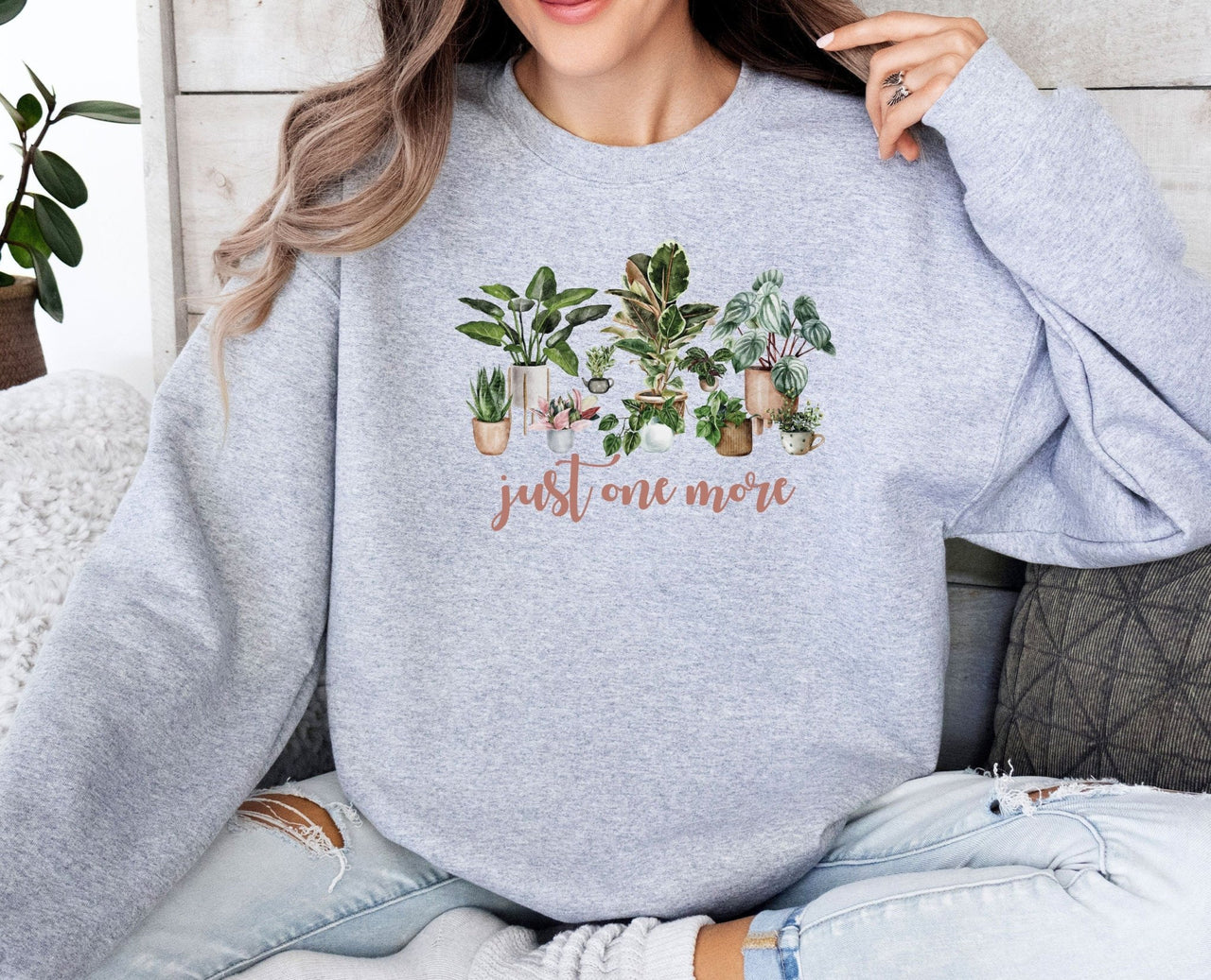 Plant Sweatshirt - lismoreboutique - Sweatshirt - Crazy_Plant_Lady