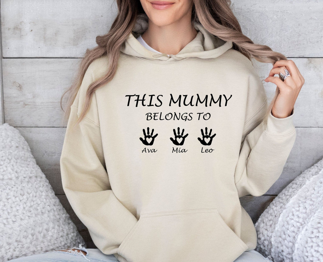 This Mummy Belongs - lismoreboutique - Hoodie - Custom_Mama_Hoodie