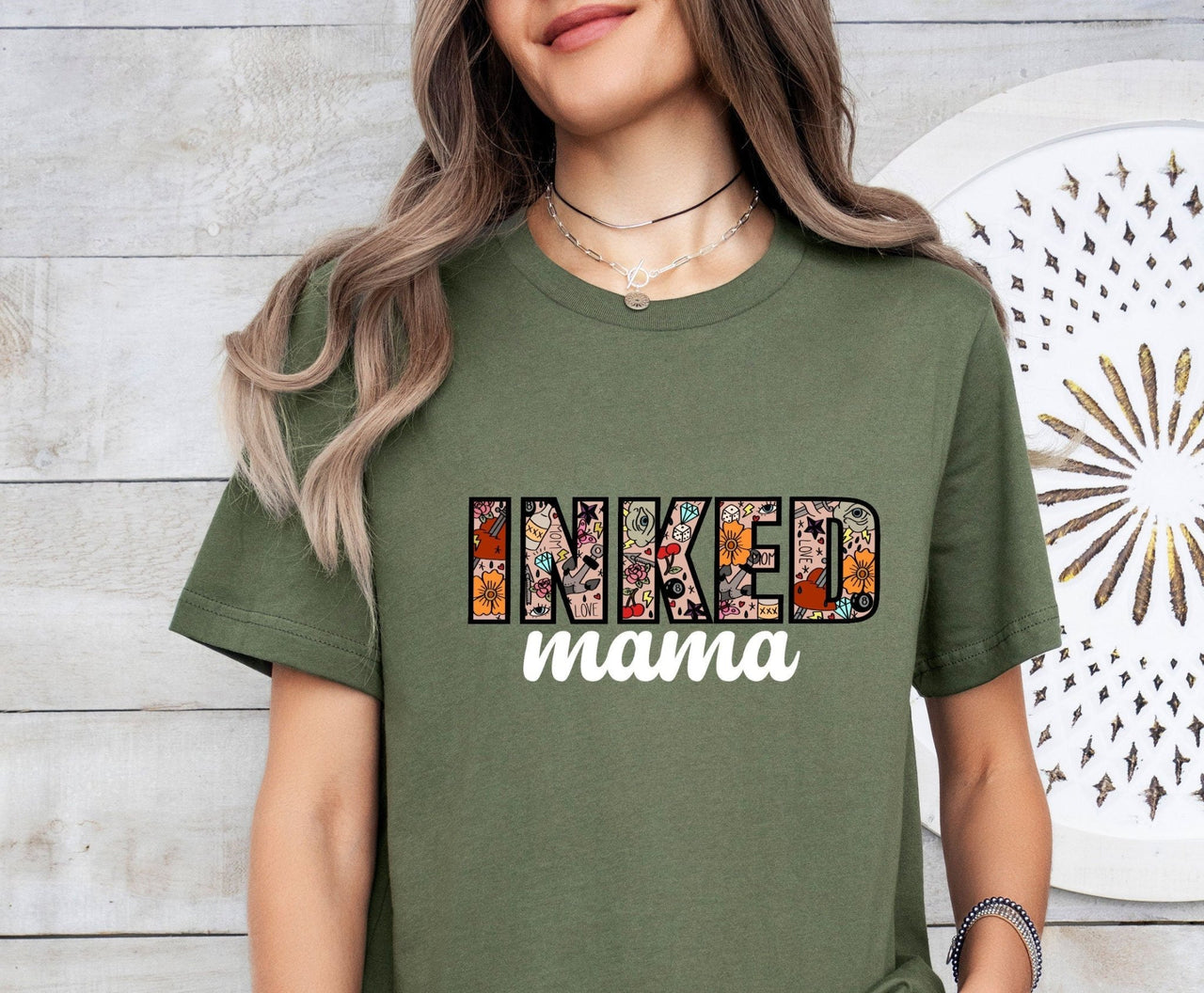 Inked Mama Shirt - lismoreboutique - Unisex T-Shirt - cute_mother_shirt