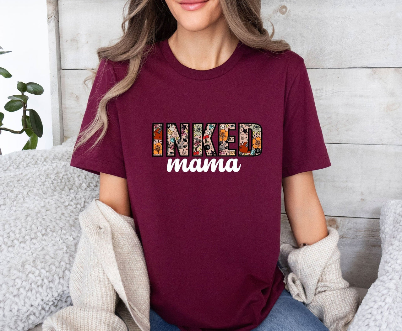 Inked Mama Shirt - lismoreboutique - Unisex T-Shirt - cute_mother_shirt