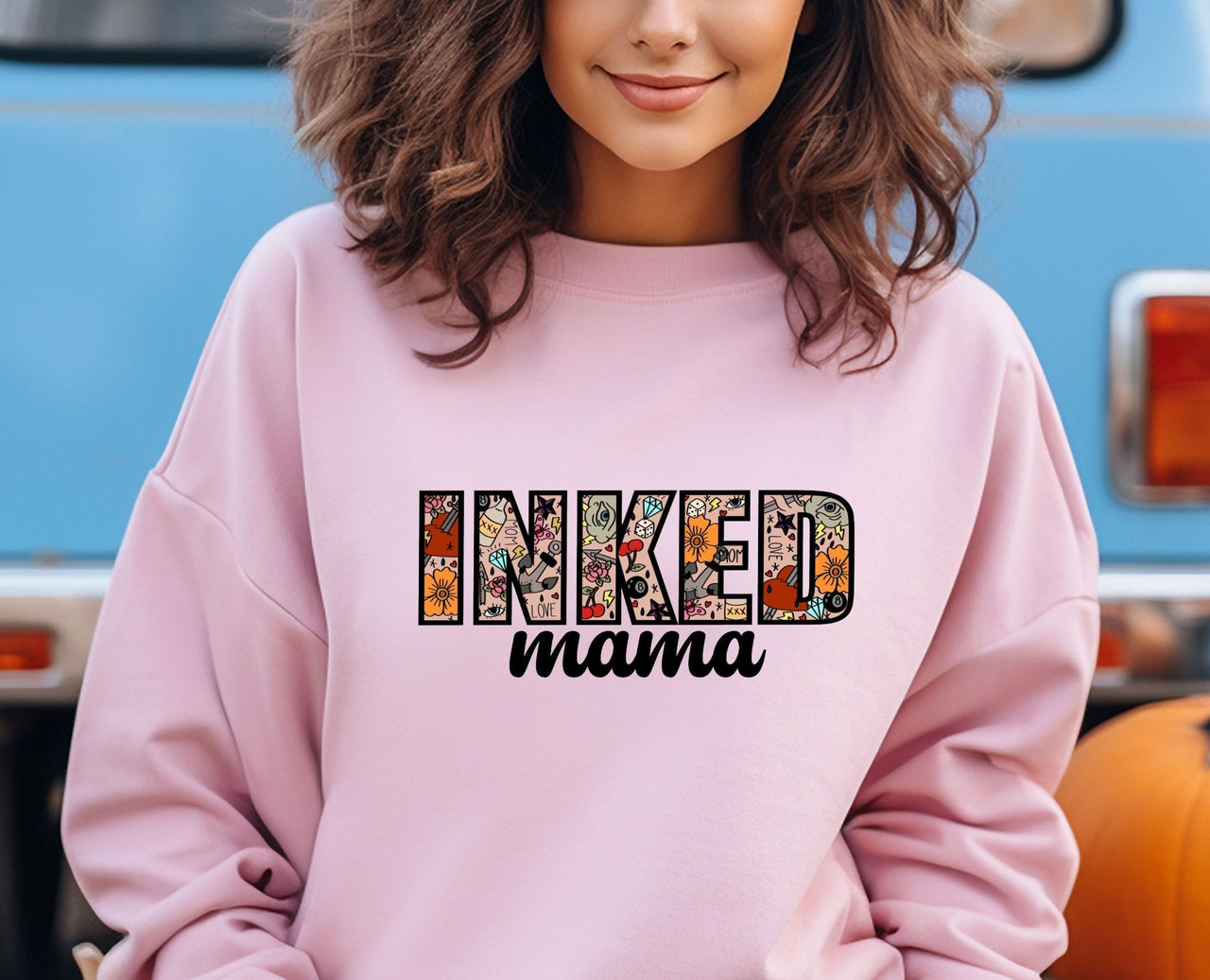 Inked Mama Sweatshirt - lismoreboutique - Sweatshirt - cute_mother_jumper