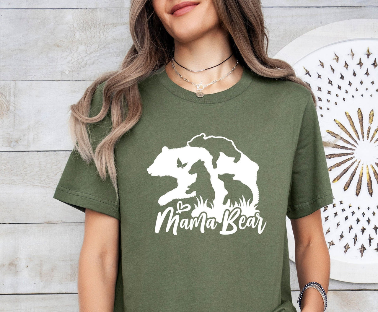 Mama Bear Shirt - lismoreboutique - Unisex T-Shirt - cute_mama_tshirt