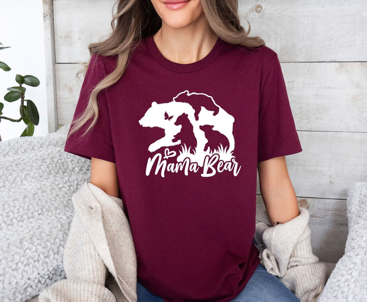 Mama Bear Shirt - lismoreboutique - Unisex T-Shirt - cute_mama_tshirt