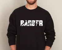 Thumbnail for Barber Sweatshirt - lismoreboutique - Sweatshirt - barber_crewneck