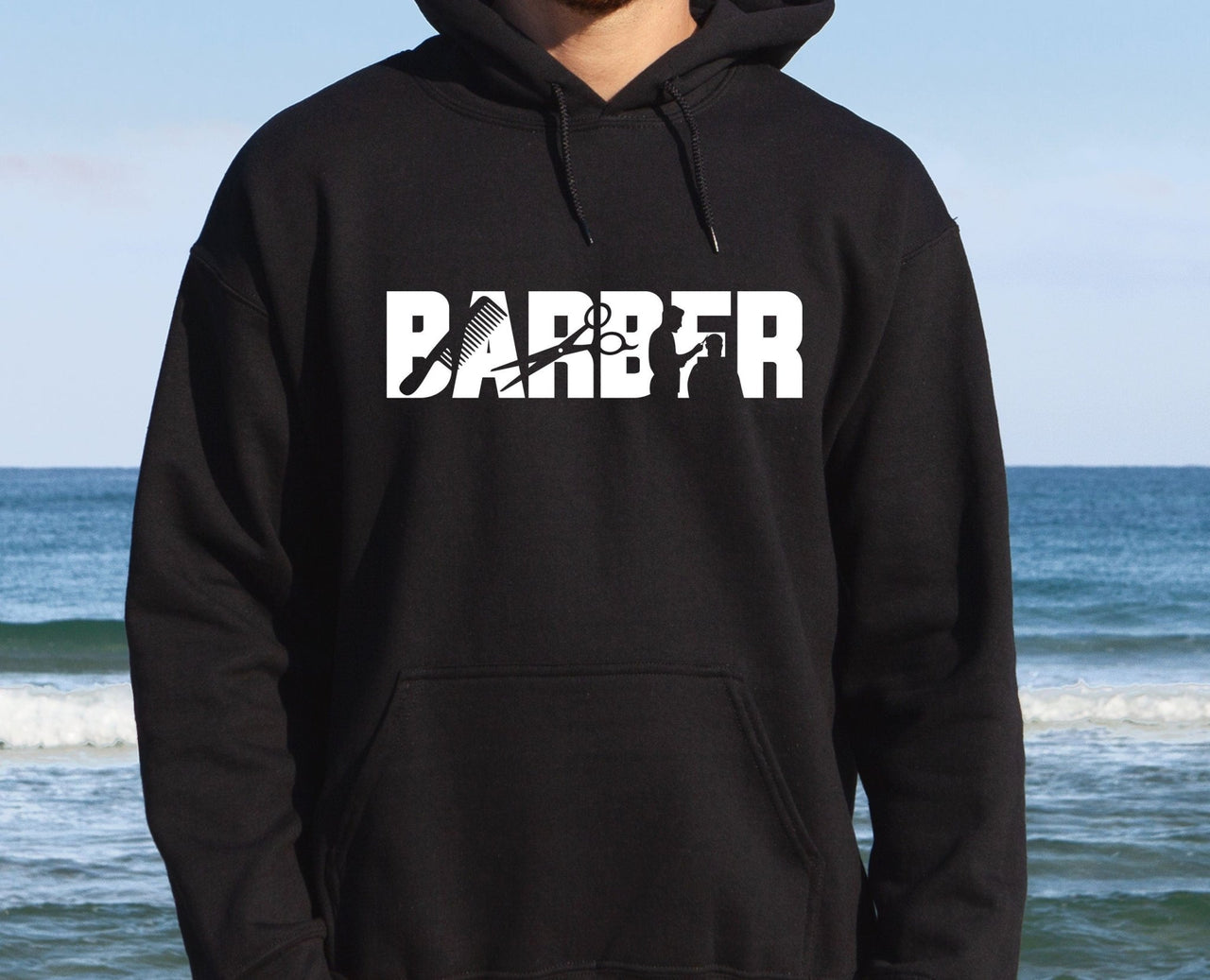 Barber Hoodie - lismoreboutique - Hoodie - Barber_Gifts