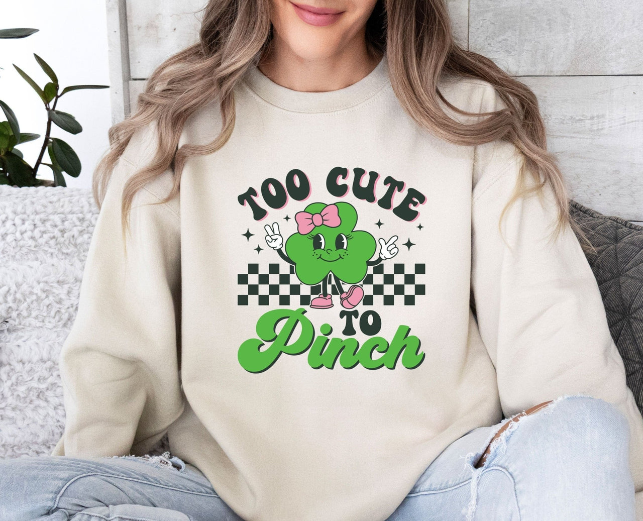 Irish Sweatshirt - lismoreboutique - Sweatshirt - Clover_Top