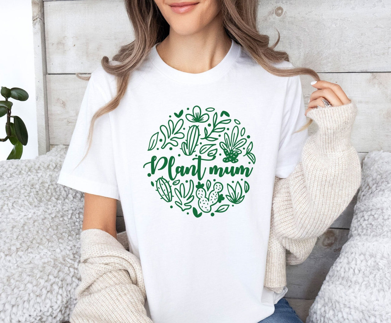 Plant Mum Shirt - lismoreboutique - Unisex T-Shirt - crazy_plant_shirt