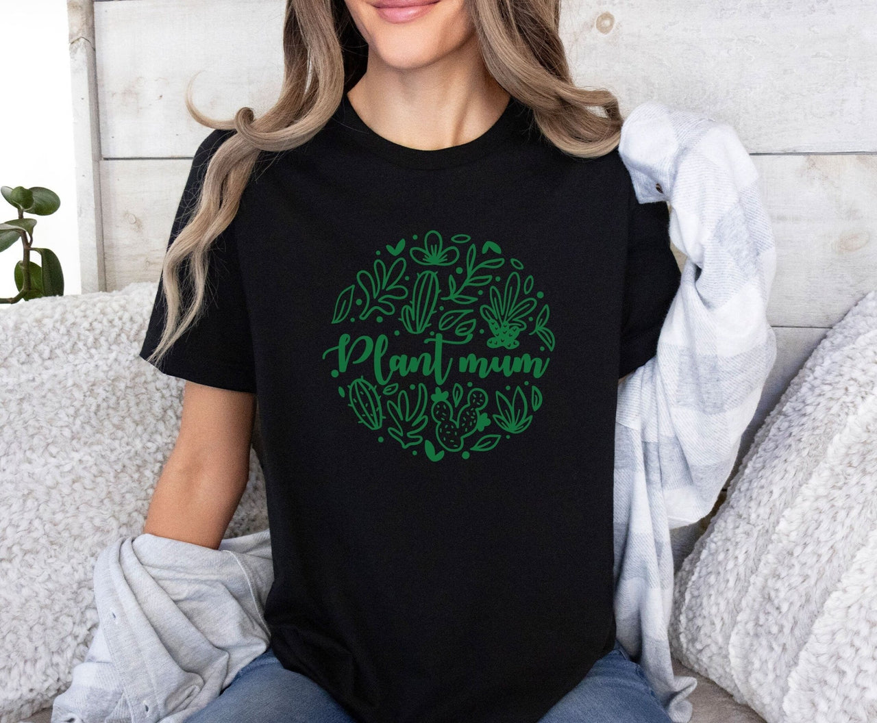 Plant Mum Shirt - lismoreboutique - Unisex T-Shirt - crazy_plant_shirt